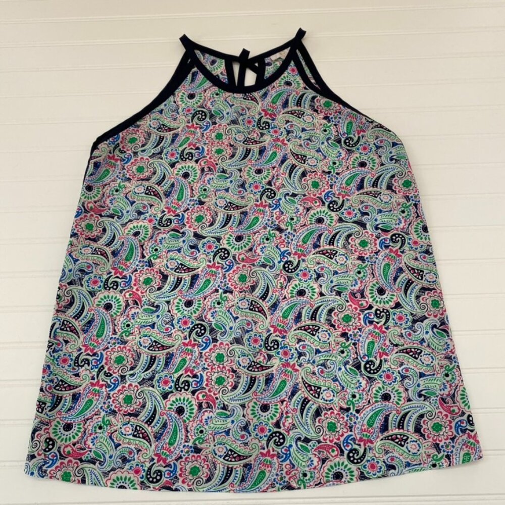C. Wonder Paisley Sleeveless Top Womens Medium - Picture 1 of 6